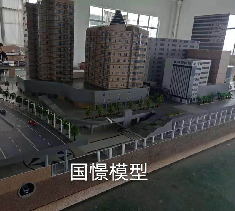 扎兰屯市建筑模型