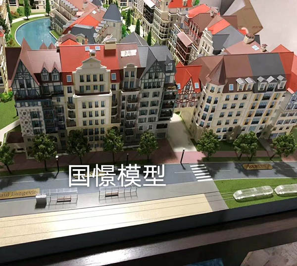 扎兰屯市建筑模型