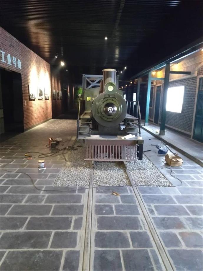 扎兰屯市蒸汽火车模型